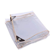 FOGUO Telone Impermeabile per Esterno Trasparente, Teloni Impermeabili Trasparenti, Telo Pesante PVC, Protezione Solare, Resistente ai Raggi UV Ripstop, per Piante Serra #Value!