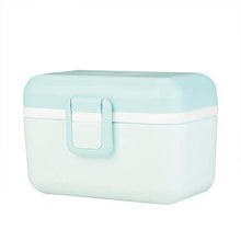 SALUTUYA Leggero e Portatile, Contenitore Portatile, per conservare Latte in Polvere, Frutta e Caramelle, Contenitore per Latte in Polvere(Green)