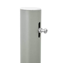 E E-NICES Tenda Laterale Retrattile per Patio 170x500 cm Grigio