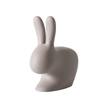 Qeeboo Rabbit Sedia, Grigio Tortora, 68.8x39.5x80 cm