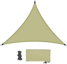 LACKINGONE - Tenda parasole resistente per giardino, cortile, tenda parasole 98% UV Block Triangle
