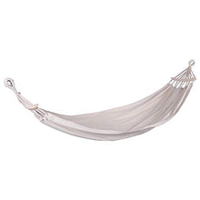 RTHAMERA Amaca da Esterno in Cotone in Poliestere Singolo Balcone da Interno Amaca Amaca Hammock Sedia Dormitorio Swing