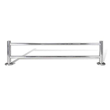 BIGTO - Portasciugamani in acciaio INOX con 2 tubi
