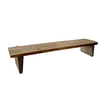 Mojawo - Sgabello per fiori, in legno, 58 x 12 x 9,5 cm