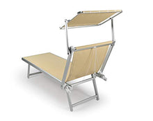 Stiliac Lettino Tipo stabilimento balneare Maiorca, Beige