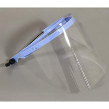 EXCEART Visiera in Plastica Trasparente Viso Integrale Cucina Visiera Antispruzzo Antinebbia Visiera Protettiva per Cucina Esterna (Blu)