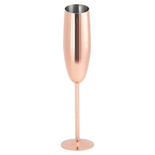 Tarente 304 Bicchiere di Vino Rosso Cocktail dell'Acciaio Inossidabile Champagne Calice Bar Forniture in Oro Rosa