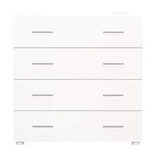 Comò Comodino salvaspazio sicuro e stabile durevole per ufficio in casa(white)