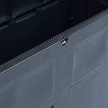 E E-NICES Baule da Giardino 320 L Nero