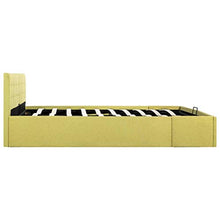 SKM Giroletto Idraulico e Contenitore Lime Giallo Tessuto 180x200cm