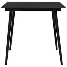 SKM Set da Pranzo da Esterni 5 pz in Corda di Cotone e Acciaio Nero (31.69kg)