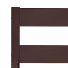 FAMIROSA Giroletto con 2 Cassetti Marrone Scuro Legno di Pino 100x200 cm-0607
