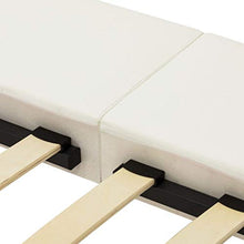 SKM Giroletto Bianco in Similpelle 180x200 cm (41.4kg)