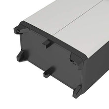 Keter Gear Armadio Basso con 2 ripiani, Nero/Grigio, 68 x 39 x 97 cm