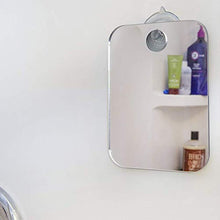 QLPXY Grande Specchio da Doccia Senza Nebbia, Specchio per Il Trucco Portatile da Barba da Viaggio Portatile, Specchio da Parete Adatto A Tutti I Bagni