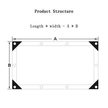 HTL - Rete per ombreggiatura piatta nera resistente, spessa e spessa, utilizzata per isolamento termico, raffreddamento e rete solare su balconi, cortili e tetti.