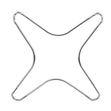 JIFeng - Supporto a forma di stella, in acciaio inox, per pentole a pressione, stella ordinaria, 19 x 19 cm