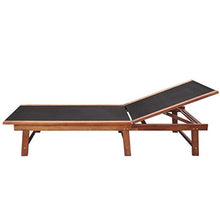 vidaXL Legno di Acacia Lettino da Esterno Sdraio Giardino Prendisole Spiaggia
