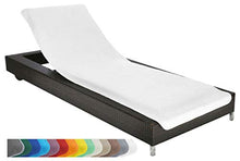 Brandsseller - Rivestimento per sdraio, in spugna 100% cotone, 75 x 200 cm
