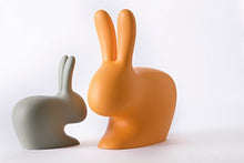 Qeeboo Rabbit Sedia, Grigio Tortora, 68.8x39.5x80 cm