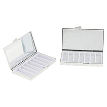 Organizer per Contenitore per per Medicinali Compatto Da 4 Pezzi per Borsa