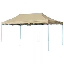 vidaXL Tenda Pieghevole Pop-up 3x6 m da Giardino Crema Tendone Gazebo da Party