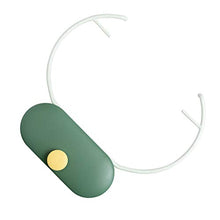 Mingtongli Lavabo Parete Bathroom Lavandino Rack Impermeabile Pieghevole Libero di punzonatura Lavabo, Verde