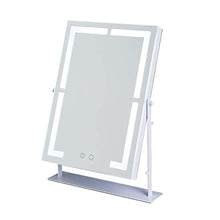 ShiSyan Specchio for Il Trucco LED Cosmetic Mirror Continentale Desktop Portable HD di Vetro for l'estetica Cura della Pelle Rasatura e Viaggiare Specchi