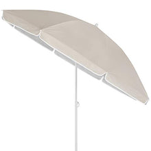 Kingsleeve Ombrellone Spiaggia 200cm UV50+ Inclinabile Altezza Regolabile Ombrelloni Giardino Mare