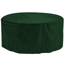 YULIAN Copertura per mobili Terrazza Rotonda 214x70cm, Arredamento da Esterni Coperture, Arredamento da Esterno Terrazza Mobili da Giardino Condilitti Round Car Tavolini e sedie Coperture invern.
