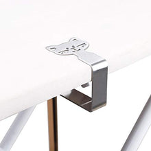 ZONGMIC - Set di 8 mollette per tovaglia in acciaio inox, per feste o pic-nic (Cat-8 pezzi)