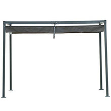 miozzi Pergola da Giardino 298x213x222 cm Telo Scorrevole Hype