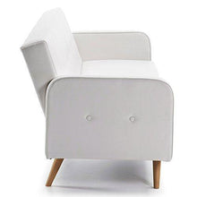 Kave Home - Divano letto Roger bianco - Arredi Casa