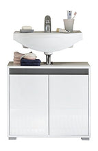 trendteam smart living Arredamenti, Facciata Bianca Lucente, Taglia unica