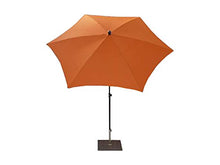 Maffei Art 135-6 Kronos ombrellone Diametro cm 250, Tessuto PolyMa, Made in Italy. Colore Arancio