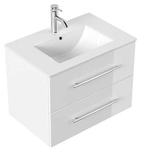 Mobile bagno Firenze 70 bianco lucido