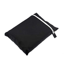 Cuscino da giardino impermeabile quadrato per mobili da cortile, cuscino protettivo con cerniera e maniglie, per mobili da esterno, cuscini da divano, 80 x 80 x 60 cm