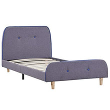 SKM Giroletto Grigio Chiaro in Tessuto 90x200 cm (21.4kg)
