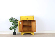 Yajutang cassettiera cinese Orientale/asiatico stile giallo