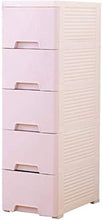 Comò e cassettiere Armadi, armadi di immagazzinaggio in casa a Fessura, bagni cassetti, armadi in plastica (Size : 25CM)