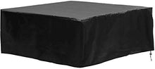 dDanke - Set di copertura impermeabile in poliestere 210D, per mobili da giardino, rettangolare, per divani, tavoli, mobili (210 x 140 x 80 cm)
