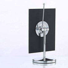 LULUTING Specchio Trucco Desktop Specchio da Toilette, Specchio Quadrato, Advanced Specchio, Specchio Pieghevole Principessa Specchio da Toilette, Montaggio a Parete a Specchio.