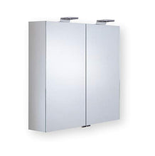 Generisch Jupiter Focus - Lampada a specchio in alluminio, 800 x 700 x 155 mm