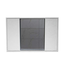 Armadietti a specchio Moderna Solido Legno dello Specchio del Gabinetto Push-Pull degli Specchi Bagno Gabinetto Specchio da Toilette Camera degli Specchi con Mensola