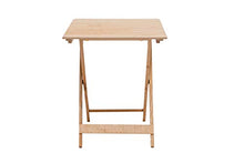 Tavolo pieghevole in legno, 60x60x75 cm
