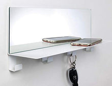 BOLIS ITALIA Mensola cm 15x60 in Vetro temperato mm 6, Sicurezza, Rosso