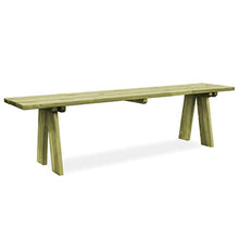 E E-NICES Panchina da Giardino 170 cm in Legno di Pino Impregnato