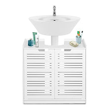 Cocoarm Mobile base per lavabo Mobile base per bagno con 2 ante Mobile moderno per lavabo a doppia anta