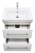 emotion Lavabo con mobiletto, Legno, Bianco Lucido, 55x45x44 cm, 2 unità