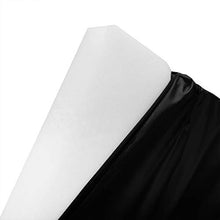 Set di 3 cuscini di ricambio per divano da giardino in rattan, per sedie da giardino, colore nero
